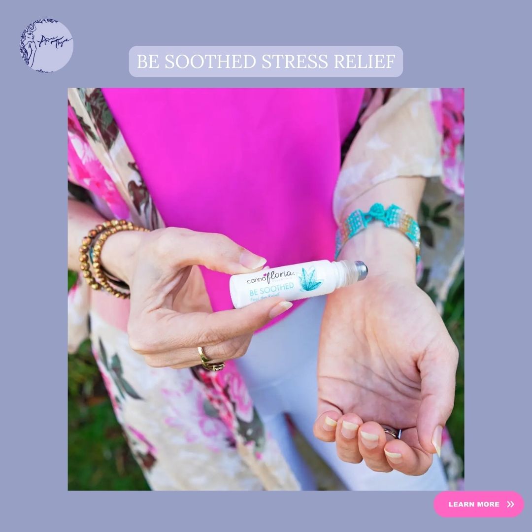 Be Soothed Aromatherapy Roll On Essential Oil Blend www.aromathyme.com