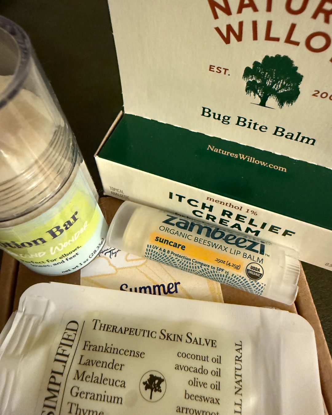 Outdoor Summer Survival Kit