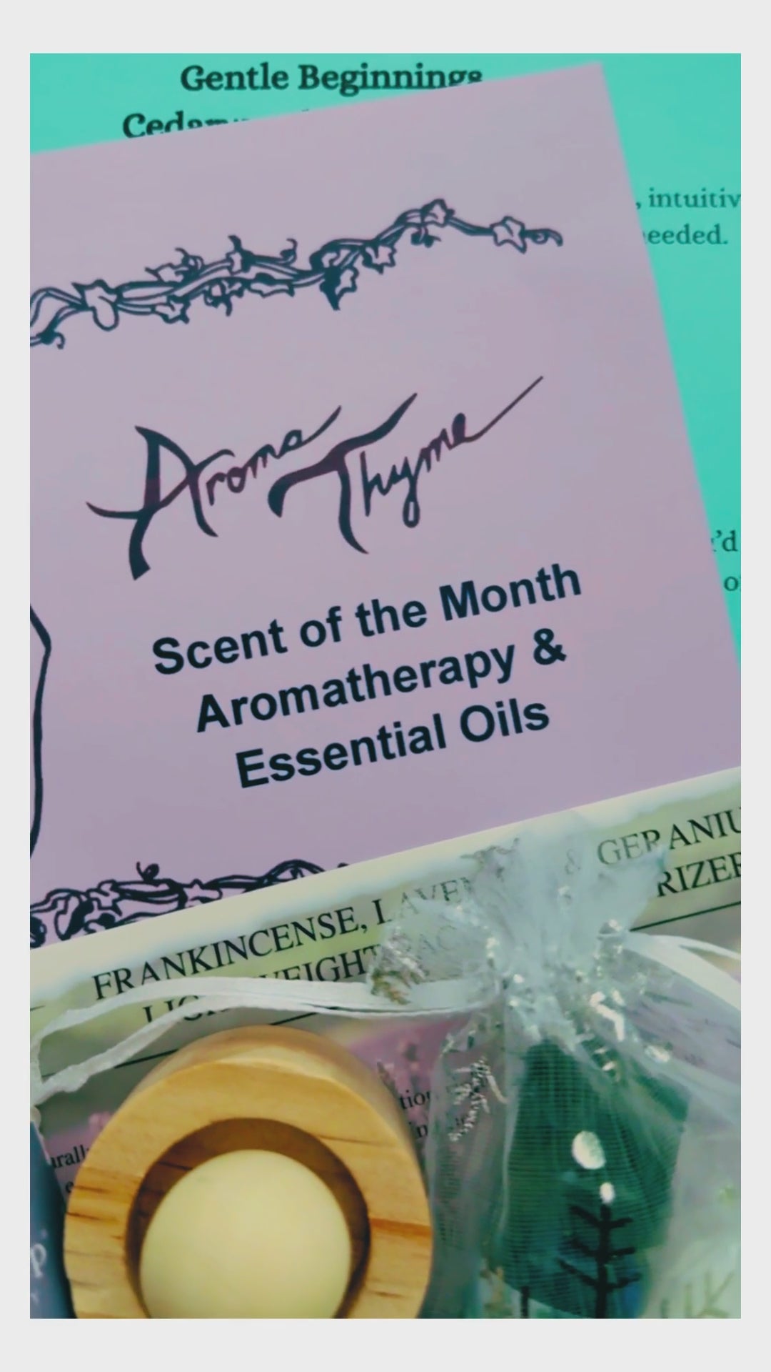 Wooden 2 piece diffuser in January scent of the month club